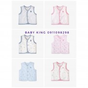 [MIO MIO]. Áo ghi lê sơ sinh cotton 2 lớp mềm mịn